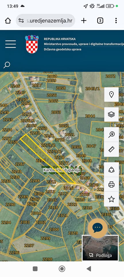 Zemljište u Jelašima, Karlovac – Idealno za gradnju