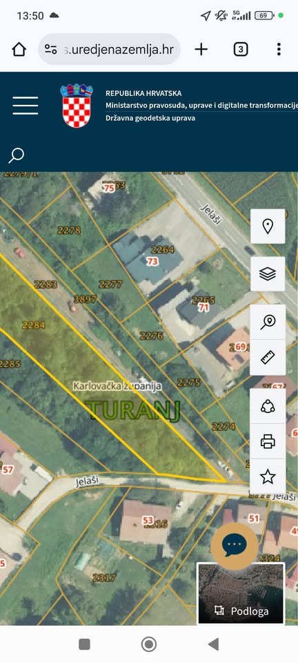 Zemljište u Jelašima, Karlovac – Idealno za gradnju